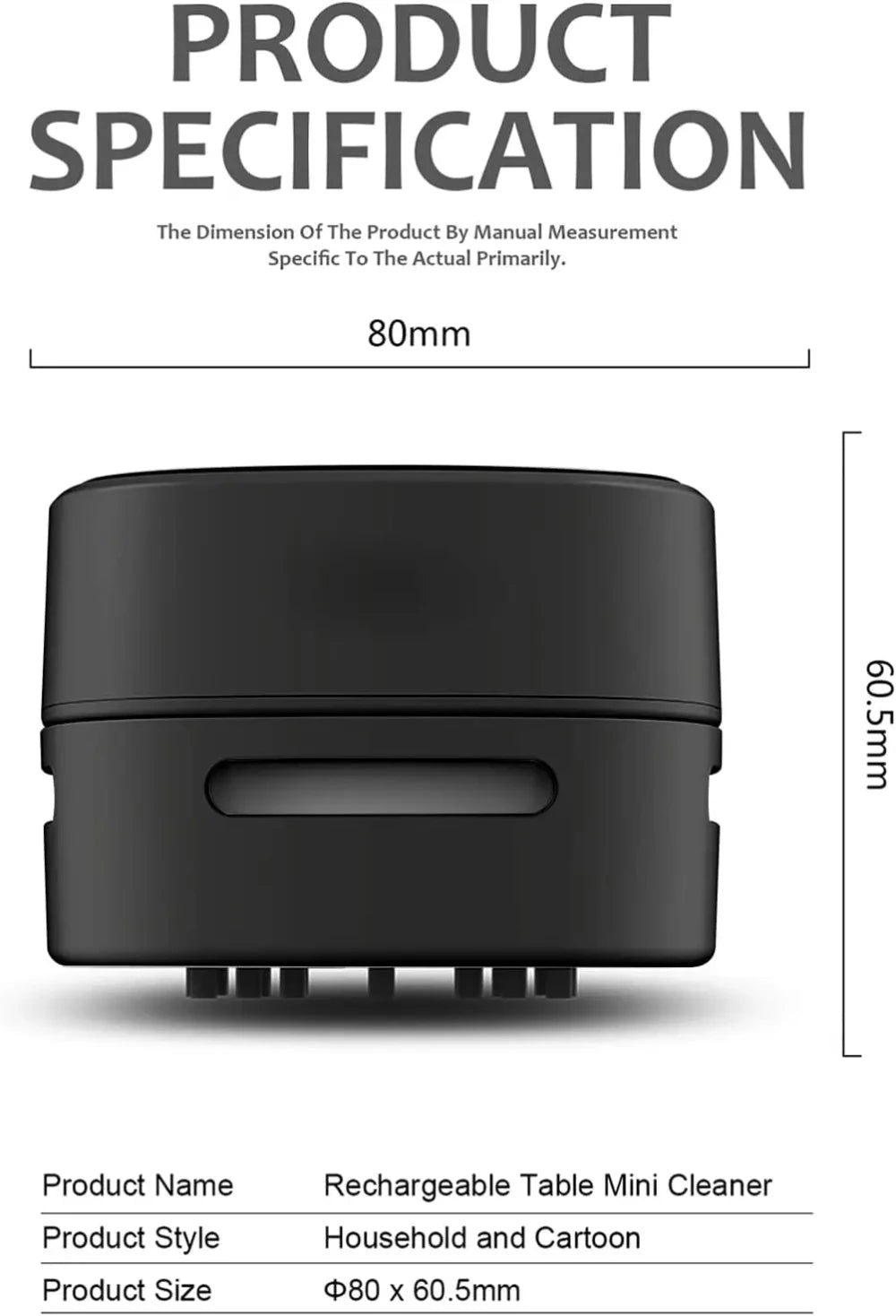Mini Desktop Vacuum